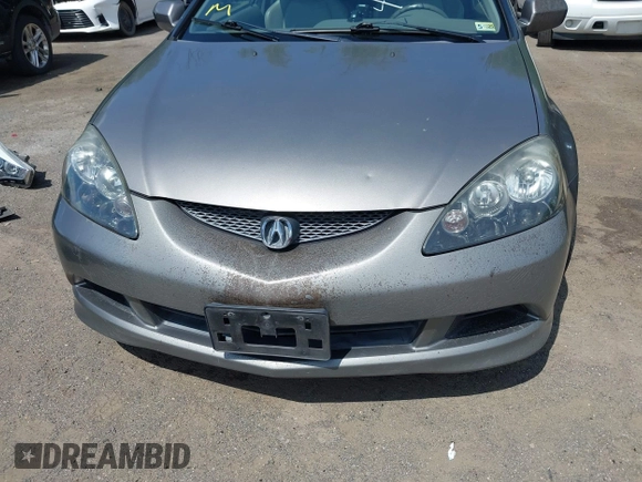 2005 Acura RSX with VIN JH4DC54805S011595, listed as a IAAI auction lot 42143094 with 187,238 mi miles. Bid and sale history available at carsss.com. Image 6.