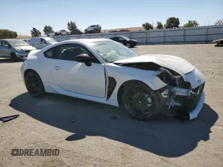 2024 Toyota GR86 Premium with VIN JF1ZNBE12R8758187, listed as a Copart auction lot 73011184 with 806 mi miles and Salvage Title. Bid and sale history available at carsss.com. Image 4.