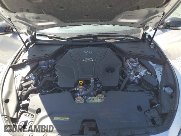2019 Infiniti Q50 RED SPORT 400 with VIN JN1FV7AP5KM760097, listed as a Copart auction lot 49042405 with 21,056 mi miles and Non Repairable. Bid and sale history available at carsss.com. Image 11.