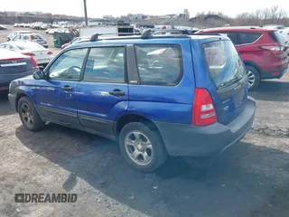 2003 Subaru Forester X with VIN JF1SG63633H748955, listed as a IAAI auction lot 41681834 with 236,196 mi miles. Bid and sale history available at carsss.com. Image 3.