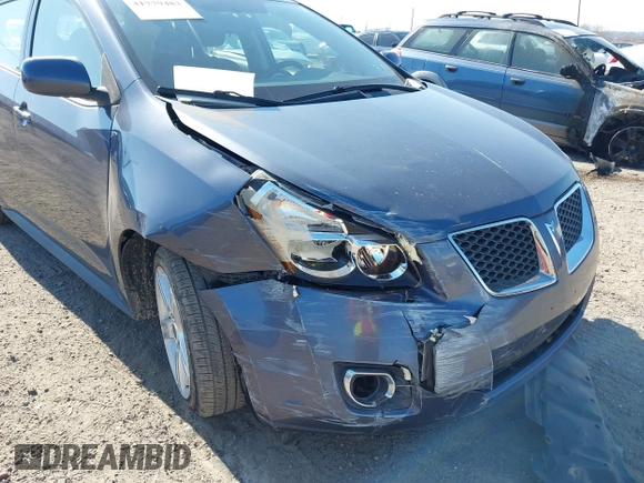 2009 Pontiac Vibe w/1SB with VIN 5Y2SL67059Z423173, listed as a IAAI auction lot 41779483 with 108,896 mi miles. Bid and sale history available at carsss.com. Image 6.