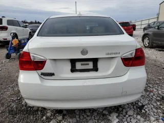 2007 BMW 3 Series 328i with VIN WBAVA33537PG49627, listed as a Copart auction lot 43029665 with 131,062 mi miles and Salvage Title. Bid and sale history available at carsss.com. Image 6.