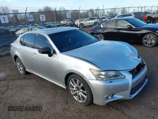 2013 Lexus GS 350 with VIN JTHCE1BL1D5005808, listed as a IAAI auction lot 41971119 with 152,520 mi miles. Bid and sale history available at carsss.com. Image 1.