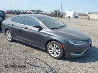2015 Chrysler 200 Limited with VIN 1C3CCCAB8FN672474, listed as a IAAI auction lot 39805880 with 159,072 mi miles and . Bid and sale history available at carsss.com. Image 1.