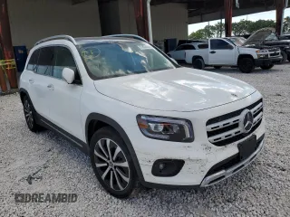 2020 Mercedes-Benz GLB with VIN W1N4M4HB9LW023418, listed as a Copart auction lot 61809302 with 0 mi miles. Bid and sale history available at carsss.com. Image 1.