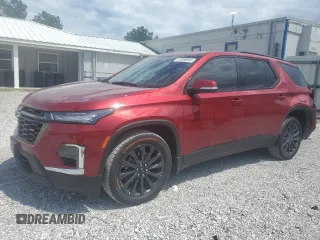 2023 Chevrolet Traverse RS with VIN 1GNEVJKWXPJ343036, listed as a Copart auction lot 57858945 with 16,074 mi miles and Salvage title. Bid and sale history available at DreamBid. Image 1.