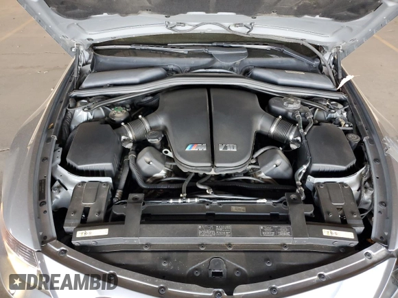 2006 BMW M6 with VIN WBSEH934X6B797428, listed as a Copart auction lot 63462135 with 73,393 mi miles and Salvage title. Bid and sale history available at DreamBid. Image 11.