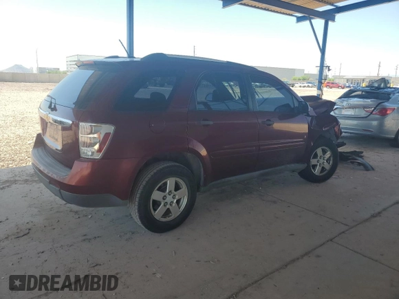 2008 Chevrolet Equinox LS z VIN 2CNDL13F086001114, wystawiony jako Copart lot #58090455 z przebiegiem Nie podano mil oraz Szkoda całkowita • Salvage title. Historia ofert i sprzedaży dostępna na DreamBid. Obrazek 3.