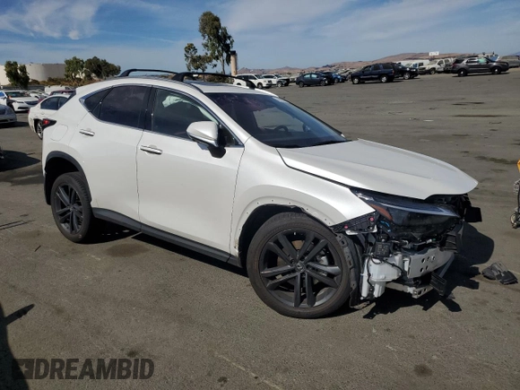 2022 Lexus NX with VIN JTJHKCFZ5N2003795, listed as a Copart auction lot 73545734 with 19,722 mi miles and Salvage Title. Bid and sale history available at carsss.com. Image 4.