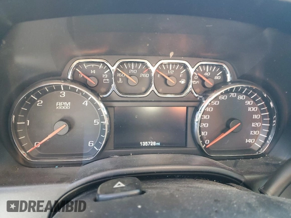 2014 Chevrolet Silverado 1500 LT with VIN 3GCPCREH3EG181056, listed as a Copart auction lot 42415645 with 135,728 mi miles and Salvage Title. Bid and sale history available at DreamBid. Image 9.