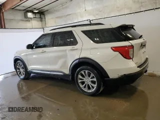 2021 Ford Explorer XLT z VIN 1FMSK8DH8MGB32529, wystawiony jako Copart lot #53563895 z przebiegiem 97 396 mil mil oraz Tytuł czysty. Historia ofert i sprzedaży dostępna na DreamBid. Obrazek 2.