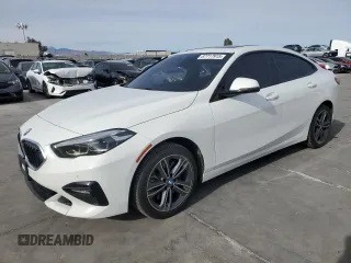 2021 BMW 2 Series 228i xDrive with VIN WBA73AK00M7G52266, listed as a Copart auction lot 87717915 with 63,575 mi miles and Salvage Title. Bid and sale history available at DreamBid. Image 1.