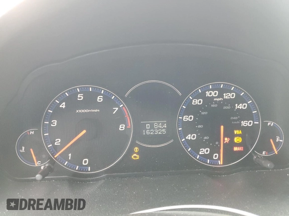 2008 Acura TSX w/Navigation with VIN JH4CL95968C019550, listed as a Copart auction lot 72068754 with 162,325 mi miles and Salvage title. Bid and sale history available at DreamBid. Image 9.