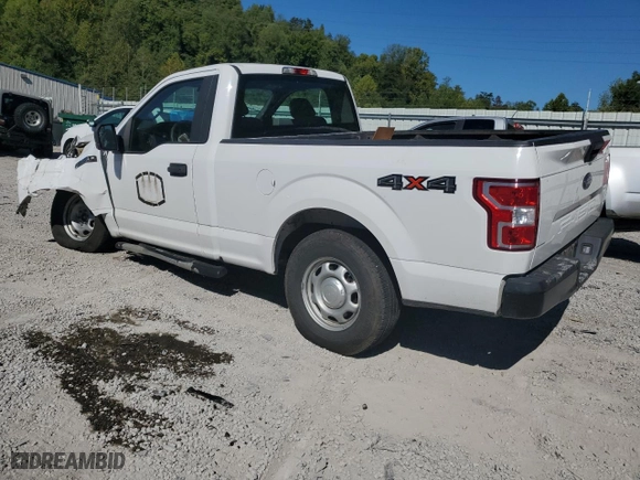 2018 Ford F-150 XL with VIN 1FTMF1EB7JKD31003, listed as a Copart auction lot 69583394 with 45,856 mi miles and Salvage Title. Bid and sale history available at carsss.com. Image 2.