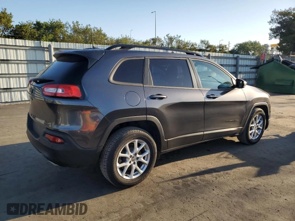 2017 Jeep Cherokee Limited with VIN 1C4PJLDS1HW547439, listed as a Copart auction lot 49099905 with 126,372 mi miles and Salvage Title. Bid and sale history available at carsss.com. Image 3.