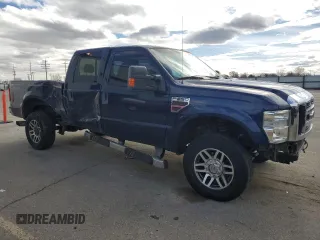 2008 Ford F-350 XL with VIN 1FTWW31R28ED42054, listed as a Copart auction lot 50200235 with 226,309 mi miles and Salvage title. Bid and sale history available at DreamBid. Image 4.