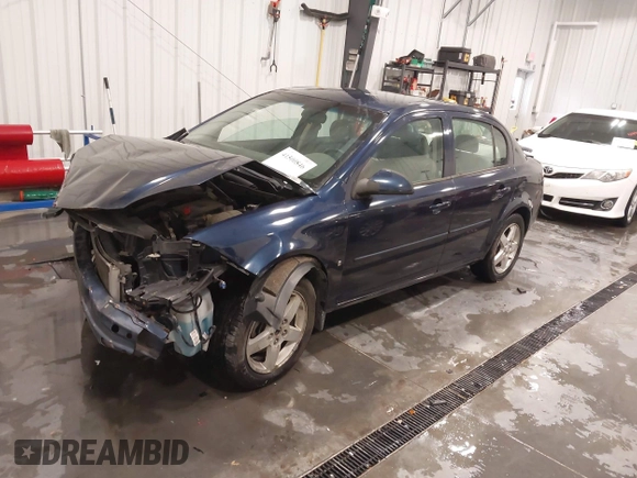 2009 Chevrolet Cobalt 1LT with VIN 1G1AT58H097222179, listed as a IAAI auction lot 41500846 with 121,971 mi miles and . Bid and sale history available at DreamBid. Image 22.