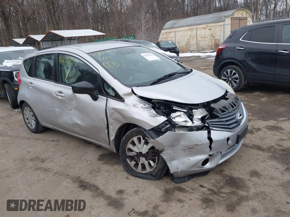 2015 Nissan Note S with VIN 3N1CE2CP5FL405319, listed as a IAAI auction lot 41357912 with 133,073 mi miles and . Bid and sale history available at DreamBid. Image 1.