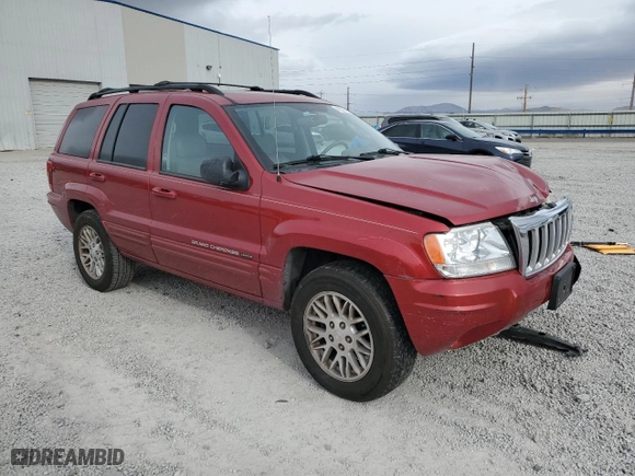 2004 Jeep Grand Cherokee Limited with VIN 1J8GW58N84C257060, listed as a Copart auction lot 43239715 with 113,541 mi miles and Salvage Title. Bid and sale history available at carsss.com. Image 4.