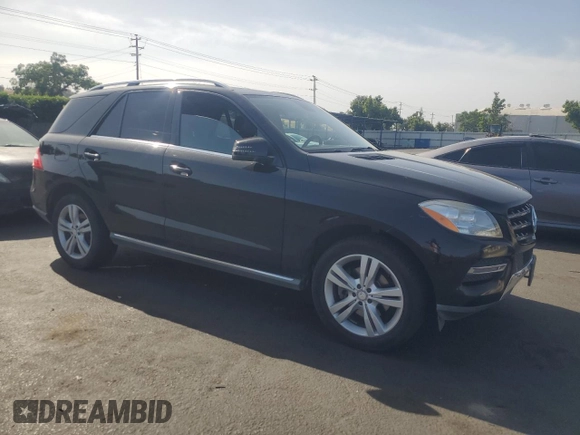 2013 Mercedes-Benz M 350 with VIN 4JGDA5JB1DA144440, listed as a Copart auction lot 57499665 with 114,274 mi miles and Salvage title. Bid and sale history available at DreamBid. Image 4.