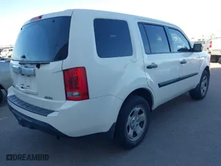 2015 Honda Pilot LX with VIN 5FNYF4H21FB020346, listed as a IAAI auction lot 41826905 with 156,953 mi miles. Bid and sale history available at carsss.com. Image 4.