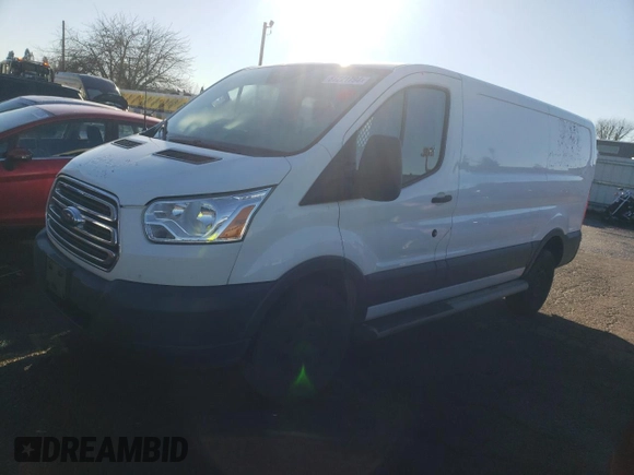 2017 Ford Transit with VIN 1FTYR1ZM4HKB23529, listed as a Copart auction lot 87221794 with 155,487 mi miles and Salvage Title. Bid and sale history available at DreamBid. Image 1.
