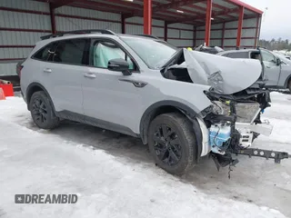 2022 Kia Sorento X-Line S with VIN 5XYRLDLC7NG118060, listed as a IAAI auction lot 41650022 with 42,331 mi miles. Bid and sale history available at carsss.com. Image 1.