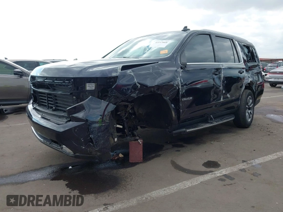 2023 Chevrolet Tahoe LT z VIN 1GNSCNKD5PR510046, wystawiony jako IAAI lot #42213868 z przebiegiem 35 761 mil mil oraz . Historia ofert i sprzedaży dostępna na DreamBid. Obrazek 2.