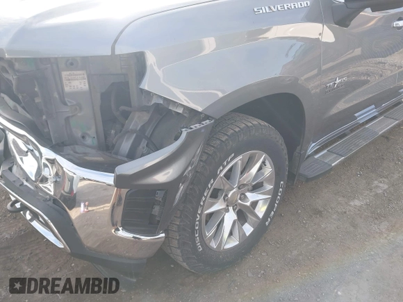 2019 Chevrolet Silverado 1500 LTZ with VIN 1GCUYGEL9KZ166327, listed as a IAAI auction lot 41995645 with 92,897 mi miles and . Bid and sale history available at DreamBid. Image 17.