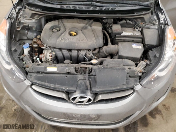 2011 Hyundai Elantra Ltd with VIN KMHDH4AE5BU143139, listed as a Copart auction lot 48597565 with 113,020 mi miles and Salvage Title. Bid and sale history available at carsss.com. Image 13.