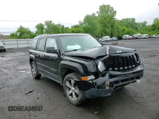 2016 Jeep Patriot High Altitude with VIN 1C4NJRFB1GD523644, listed as a Copart auction lot 58668995 with 77,179 mi miles and Salvage title. Bid and sale history available at DreamBid. Image 15.