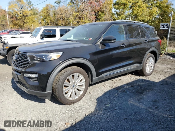 2021 Ford Explorer Limited with VIN 1FM5K8FW7MNA11379, listed as a Copart auction lot 76866794 with 48,455 mi miles and Salvage Title. Bid and sale history available at carsss.com. Image 1.