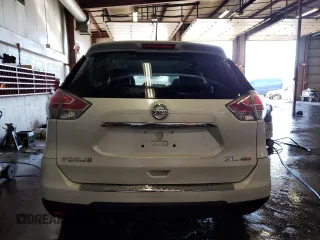 2016 Nissan Rogue SV with VIN 5N1AT2MV1GC785209, listed as a Copart auction lot 46155915 with 127,574 mi miles and Salvage Title. Bid and sale history available at DreamBid. Image 6.