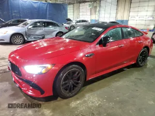 2022 Mercedes-Benz AMG GT with VIN W1K7X5KB0NA049714, listed as a Copart auction lot 83974614 with 26,466 mi miles and Clean Title. Bid and sale history available at carsss.com. Image 1.