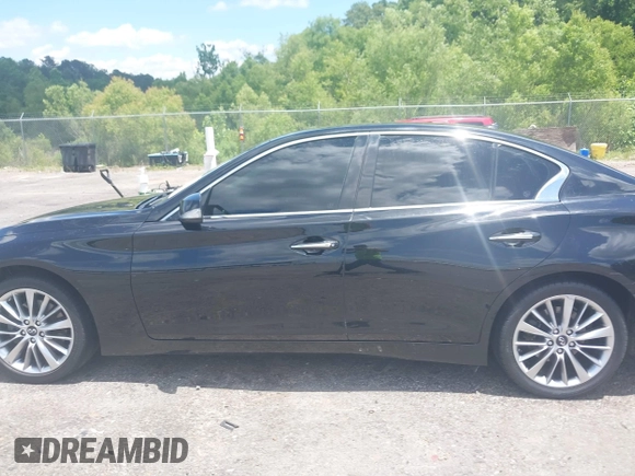 2018 Infiniti Q50 Luxe z VIN JN1EV7AP3JM356824, wystawiony jako IAAI lot #42233119 z przebiegiem 172 183 mil mil oraz . Historia ofert i sprzedaży dostępna na DreamBid. Obrazek 14.