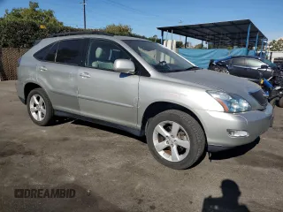 2005 Lexus RX 330 with VIN JTJGA31U450045672, listed as a Copart auction lot 74966484 with 140,293 mi miles and Salvage Title. Bid and sale history available at carsss.com. Image 4.