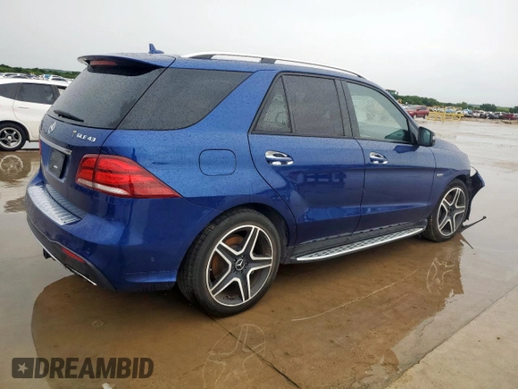 2017 Mercedes-Benz GLE 43 AMG с VIN 4JGDA6EB6HA955804, выставлен на аукционе Copart как лот 60251185 с пробегом 78 539 миль миль и Списание • Salvage title. История ставок и продаж доступна на DreamBid. Изображение 3.