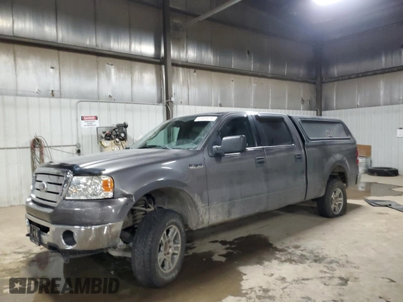 2006 Ford F-150 XLT with VIN 1FTPW14V16FB66946, listed as a Copart auction lot 44503975 with 236,637 mi miles and Salvage Title. Bid and sale history available at carsss.com. Image 1.