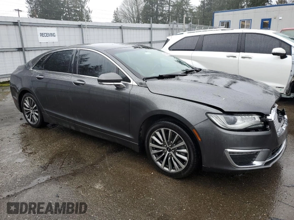 2017 Lincoln MKZ Hybrid Premiere with VIN 3LN6L5KU4HR644624, listed as a Copart auction lot 45926935 with 74,537 mi miles and Salvage Title. Bid and sale history available at carsss.com. Image 4.
