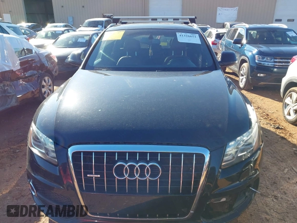 2012 Audi Q5 3.2L Premium Plus with VIN WA1DKAFP4CA010707, listed as a IAAI auction lot 41326651 with 178,170 mi miles. Bid and sale history available at carsss.com. Image 12.
