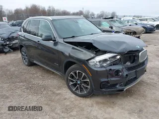 2017 BMW X5 xDrive35i with VIN 5UXKR0C59H0V50278, listed as a IAAI auction lot 41930383 with 123,786 mi miles. Bid and sale history available at carsss.com. Image 1.