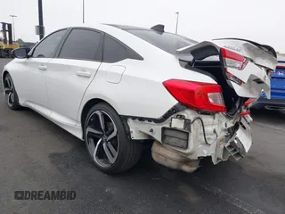 2019 Honda Accord Sport with VIN 1HGCV2F38KA001391, listed as a IAAI auction lot 42544629 with 39,663 mi miles and . Bid and sale history available at DreamBid. Image 3.