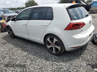 2017 Volkswagen Golf GTI S with VIN 3VW447AU0HM038723, listed as a Copart auction lot 71465624 with 64,419 mi miles and Salvage Title. Bid and sale history available at carsss.com. Image 2.
