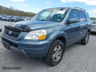 2005 Honda Pilot EX-L with NAVI with VIN 2HKYF18785H542479, listed as a IAAI auction lot 42040202 with 345,167 mi miles. Bid and sale history available at carsss.com. Image 6.