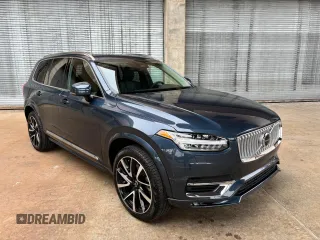 2024 Volvo XC90 Plus Bright Theme with VIN YV4062PE3R1155917, listed as a Copart auction lot 44853265 with 7,968 mi miles and Salvage Title. Bid and sale history available at carsss.com. Image 1.