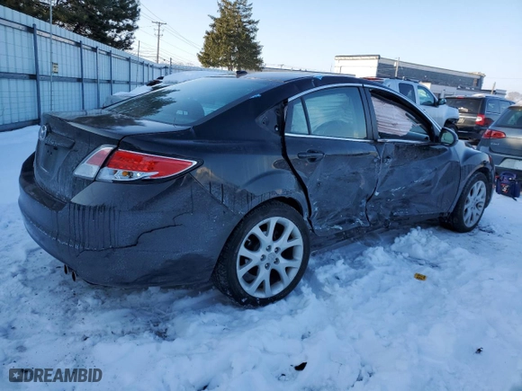 2010 Mazda Mazda6 i Touring Plus with VIN 1YVHZ8CH9A5M50687, listed as a Copart auction lot 44956495 with 207,334 mi miles and Salvage Title. Bid and sale history available at carsss.com. Image 3.