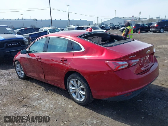 2022 Chevrolet Malibu LT with VIN 1G1ZD5ST4NF104245, listed as a IAAI auction lot 41936539 with 21,697 mi miles and . Bid and sale history available at DreamBid. Image 3.