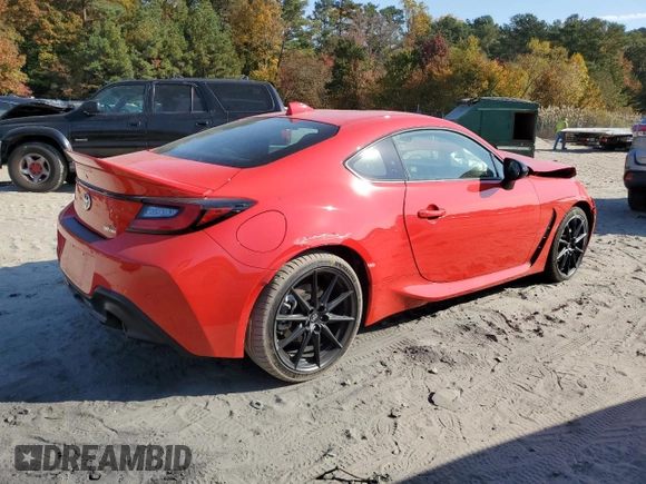 2023 Toyota GR86 Premium with VIN JF1ZNBF19P8758490, listed as a Copart auction lot 77269714 with 2,195 mi miles and Salvage Title. Bid and sale history available at carsss.com. Image 3.