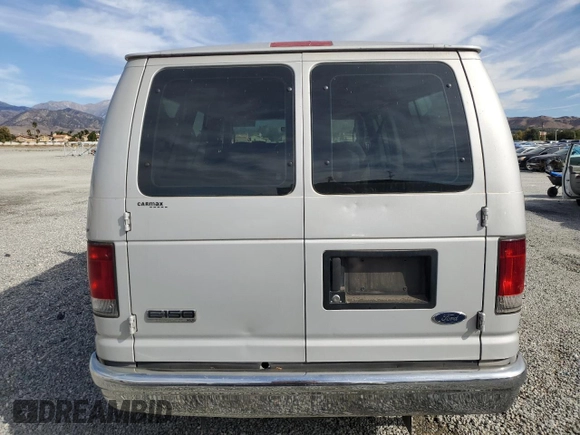 2008 Ford Econoline Passenger XL with VIN 1FMNE11W48DB37734, listed as a Copart auction lot 78738854 with 154,122 mi miles and Clean Title. Bid and sale history available at DreamBid. Image 6.