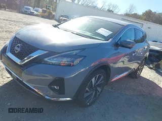 2023 Nissan Murano SL with VIN 5N1AZ2CJ3PC131292, listed as a IAAI auction lot 41694882 with 57,747 mi miles and . Bid and sale history available at DreamBid. Image 19.